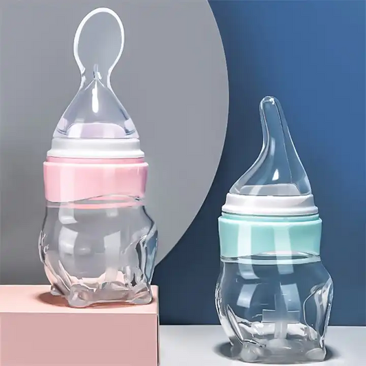 Eco Hands Free biberones Baby Product Baby Bottle Feeder Baby Feeding Bottle Spoon